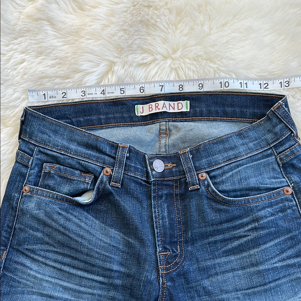 J Brand Size 25 Blue Flare Wide Leg Jeans - Picture 5 of 9